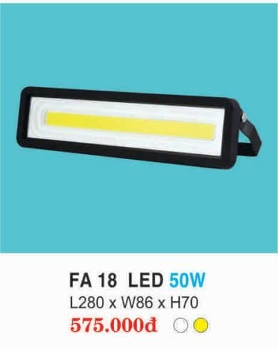 Den Pha Led Fa 18 Led 50w Hufa