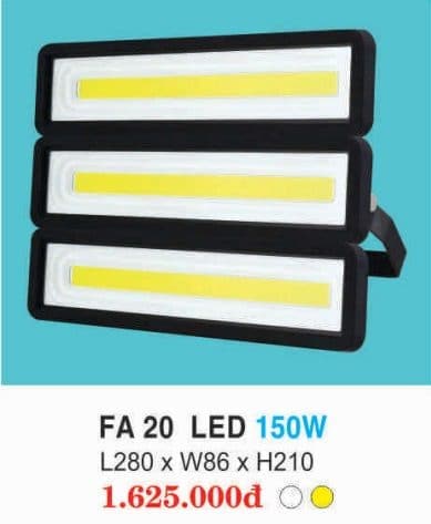 Den Pha Led Fa 20 Led 150w Hufa